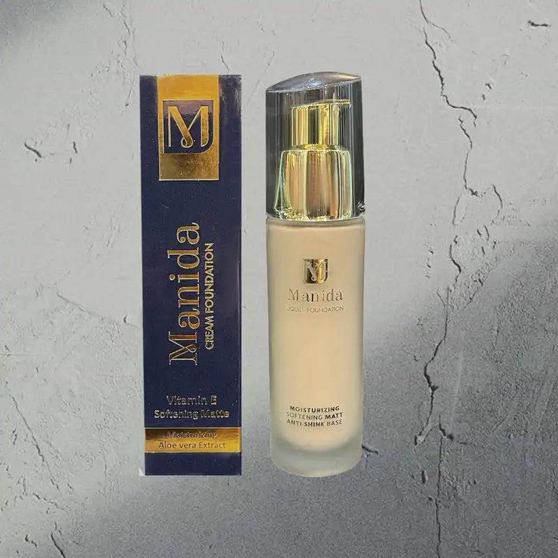 کرم پودر مانیدا مدل ANTI SHINE شماره 101 حجم 35 میلی لیتر