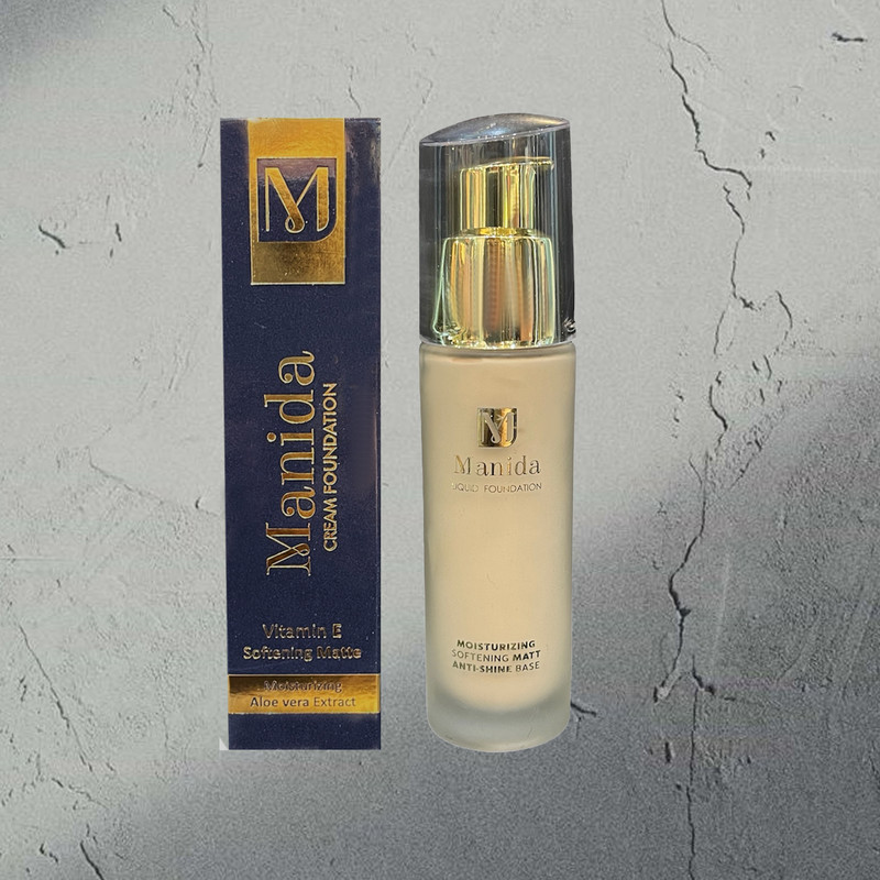 کرم پودر مانیدا مدل ANTI SHINE شماره 106 حجم 35 میلی لیتر