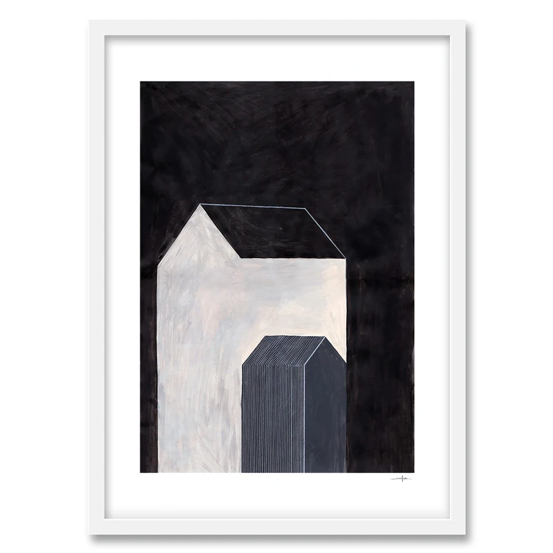 تابلو فورنیمو مدل نقاشی خانه ابسترکت و مدرن کد 1012W