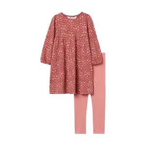 ست پیراهن و شلوار دخترانه اچ اند ام کد 3481