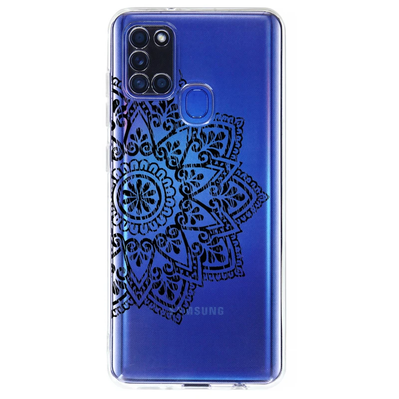 کاور مگافون طرح ماندالا مدل C63-B مناسب برای گوشی موبایل سامسونگ Galaxy A21 S