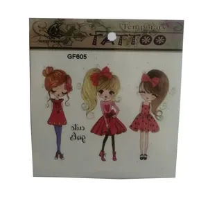 تتو موقت طرح فانتزی کد 3