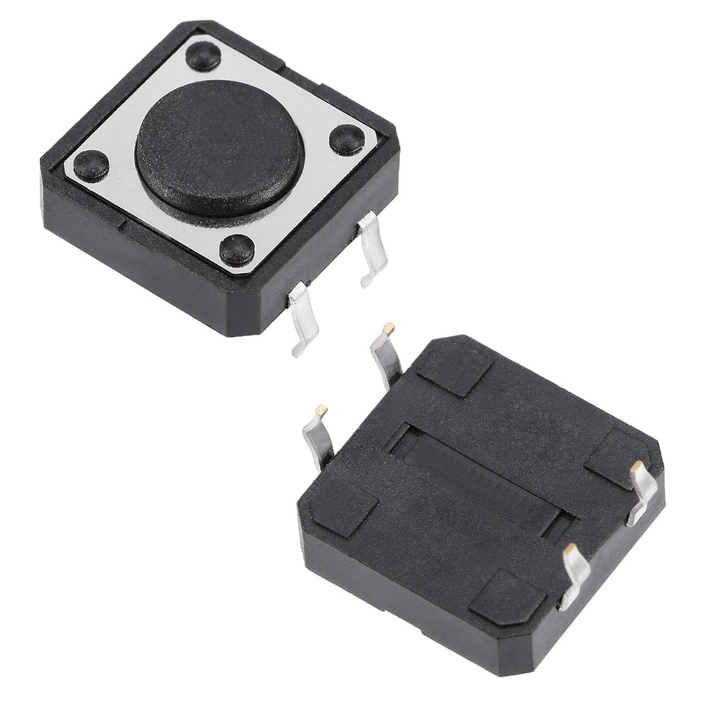 میکرو سوئیچ مدل Vertical-12×12×4.3-4P بسته 10 عددی