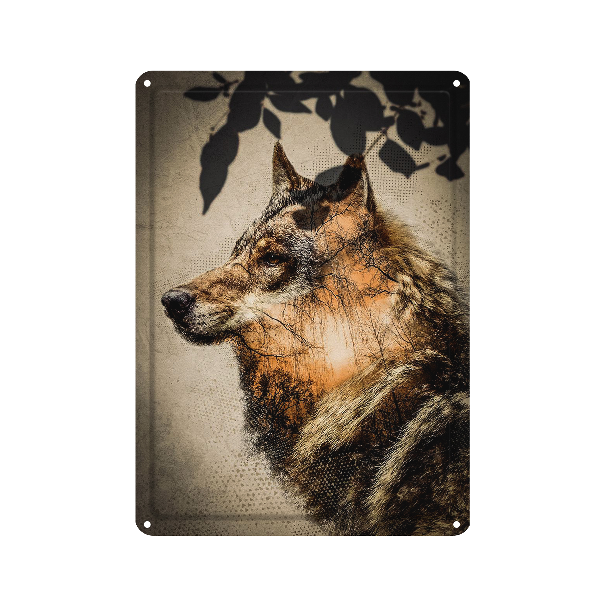 دیوارکوب مدل گرگ کد s 1628