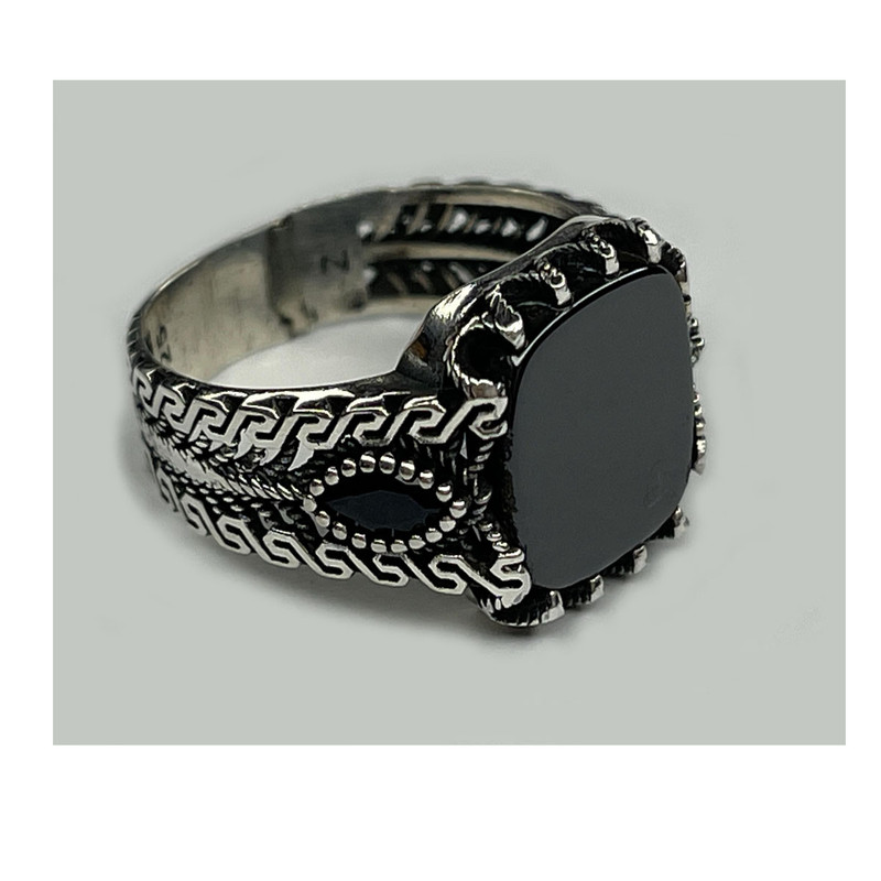 انگشتر نقره مردانه مدل عقیق انگشتر نقره مردانه مدل عقیق