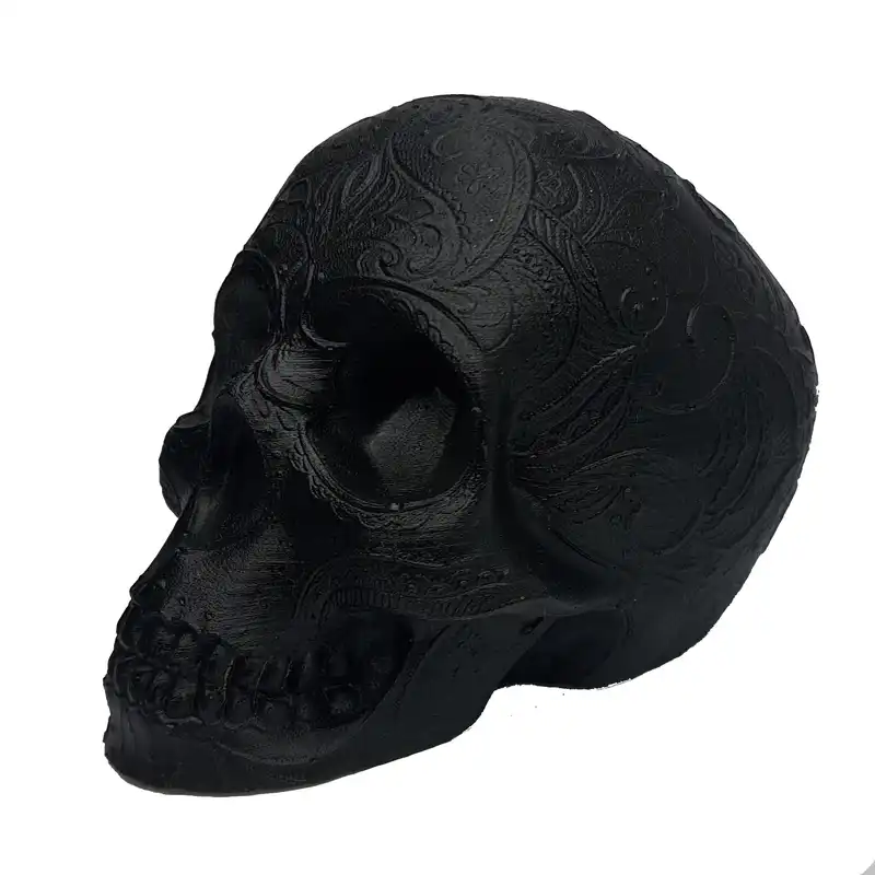 دکوری مدل اسکلت طرح دار سنتی skull کد P.1.1.75