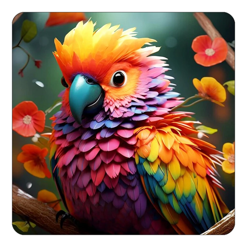 مگنت کاکتی طرح حیوانات رنگی مدل mp26452