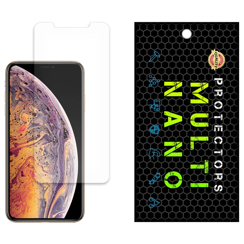 محافظ صفحه نمایش مات مولتی نانو مدل X-S1M مناسب برای گوشی موبایل اپل iPhone XS Max