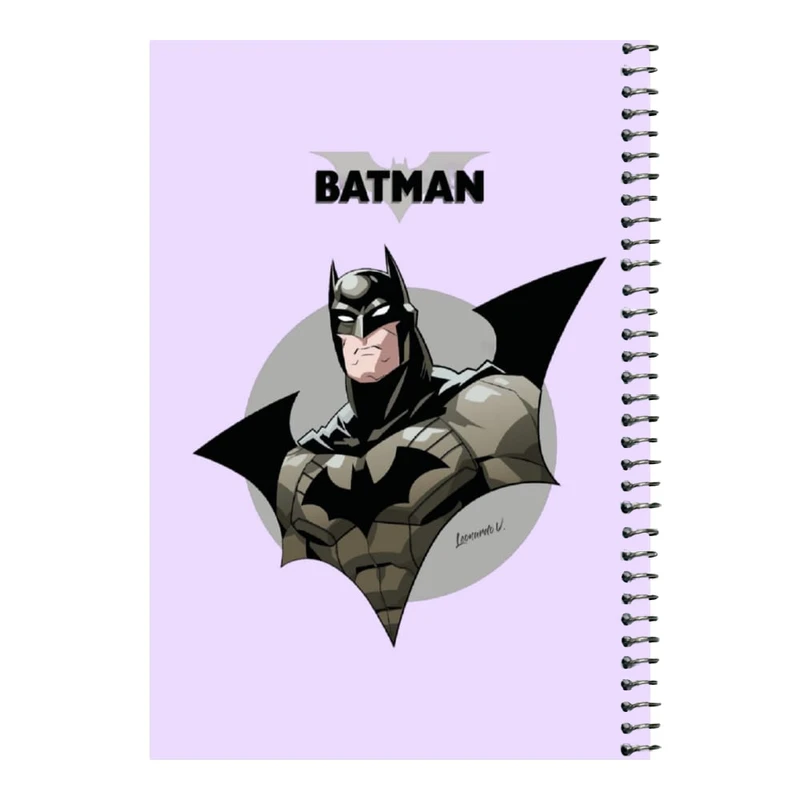 دفتر مشق 80 برگ اس جی مدل بتمن کد ۹    