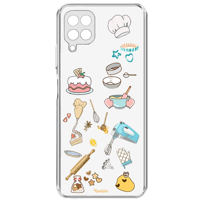 کاور طرح Confectionery مناسب برای گوشی موبایل سامسونگ Galaxy A22 4G 