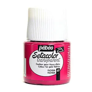 رنگ پارچه پ ب او مدل FUCHSIA 49 حجم 45 میلی لیتر