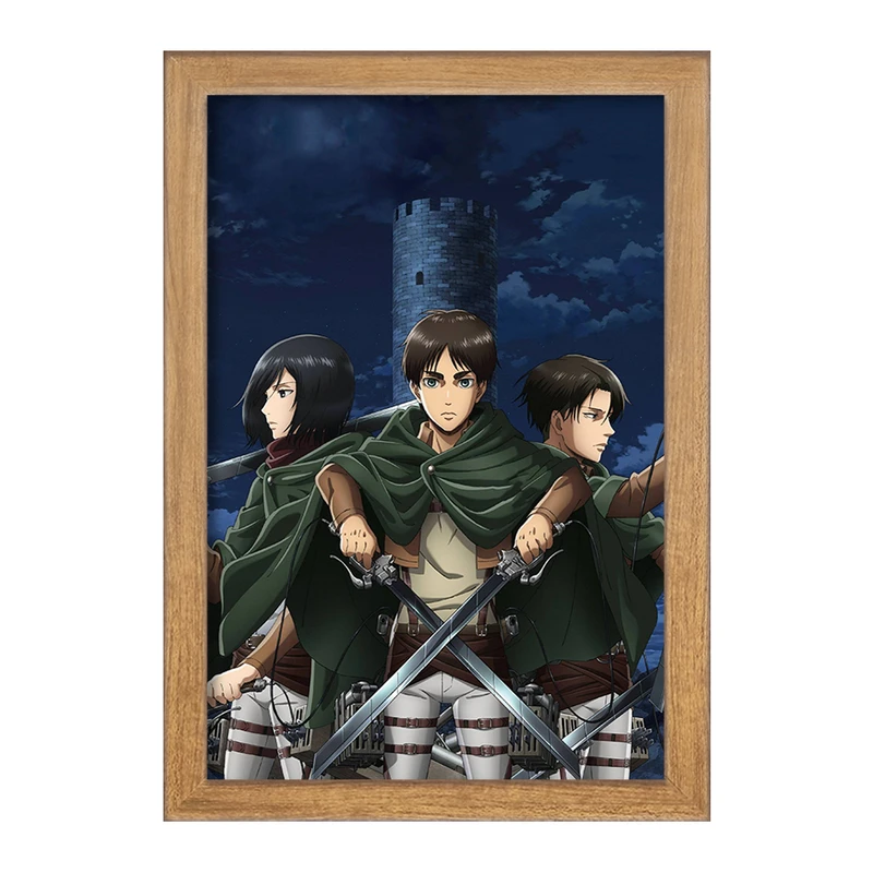 تابلو خندالو مدل انیمه اتک آن تایتان Attack on Titan  کد 4841