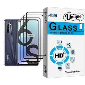 AFS Unique Glass MIX003 Screen Protector For Realme 6S Pack Of 3