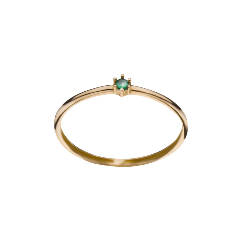 انگشتر طلا 18 عیار زنانه میو گلد مدل R116