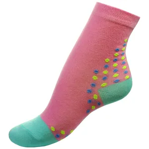 جوراب دخترانه دیزر طرح توپ توپی کد fiory1370-PK-Bg