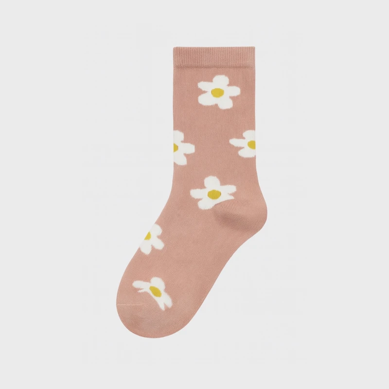 جوراب زنانه مدل بابونه ۰۱