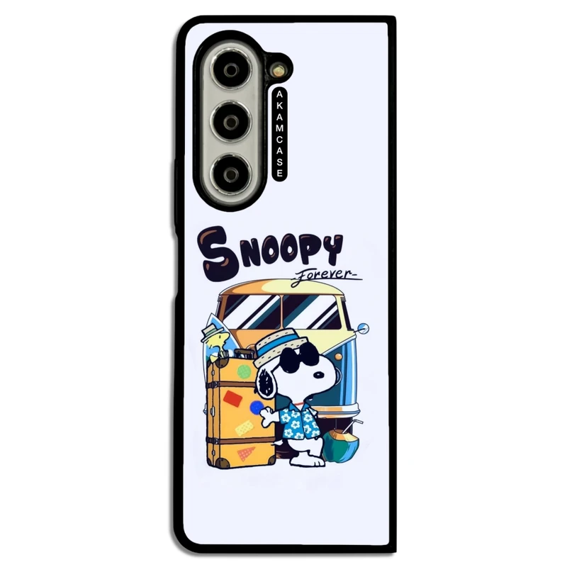 کاور آکام مدل AMCWSGZFOLD5-SNOOPY11 مناسب برای گوشی موبایل سامسونگ Galaxy Z Fold 5