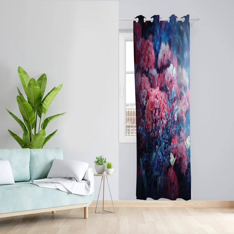 پرده مدل مخمل پانچی کد 2263 z سایز 140x200 سانتی متر