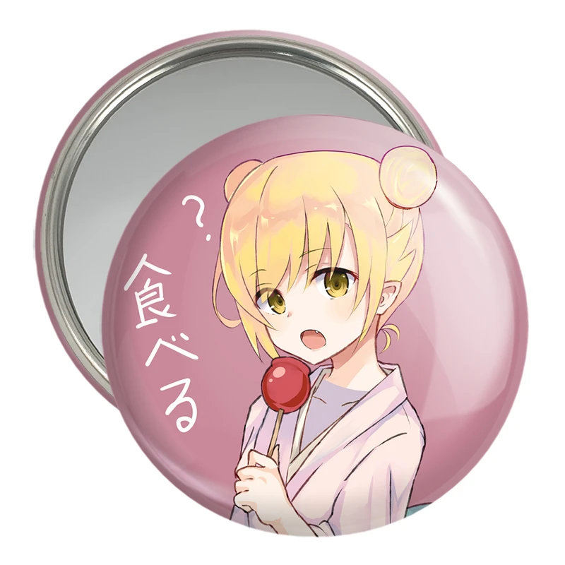 آینه جیبی خندالو مدل شینوبو اوشینو انیمه مونوگاتاری  کد 16226