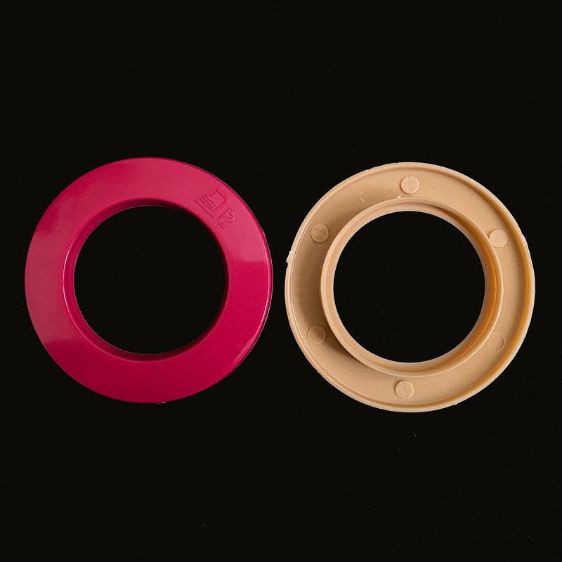 حلقه پرده مدل پانچ بسته 25 عددی