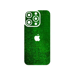 MAHOOT Green-Holographic Cover Sticker for Apple iPhone 15 Pro