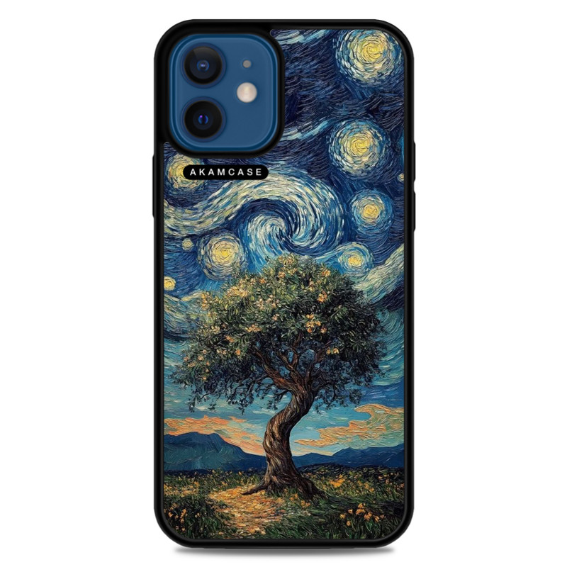 کاور آکام مدل AMC-WA12M-VANGOGH-10 مناسب برای گوشی موبایل اپل iPhone 12 Mini