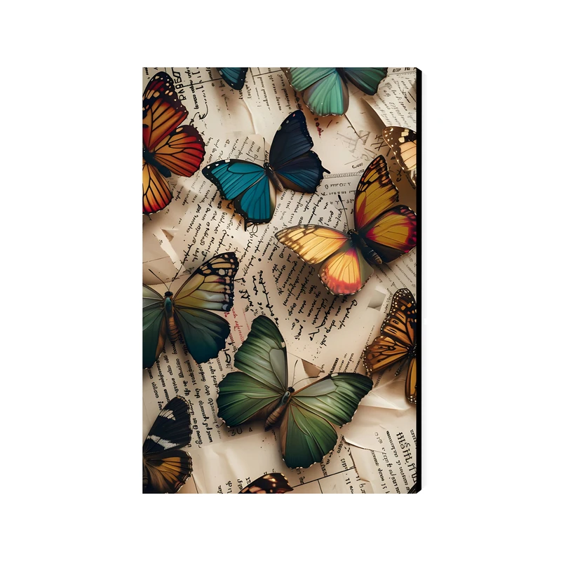 تابلو شاسی عرش مدل فانتزی پروانه کد As4714