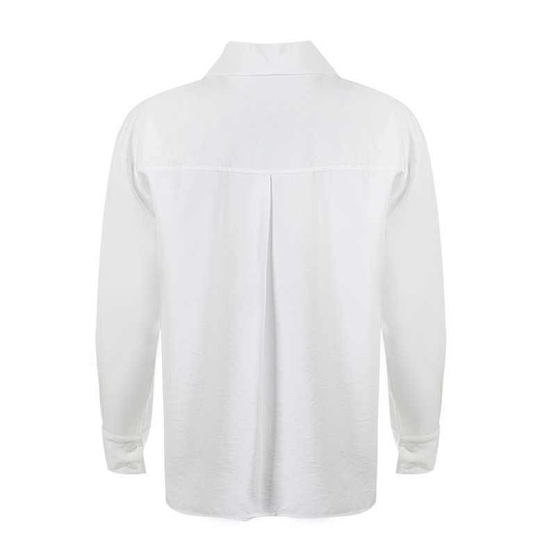 شومیز آستین بلند زنانه سرژه مدل 207350 رنگ سفید