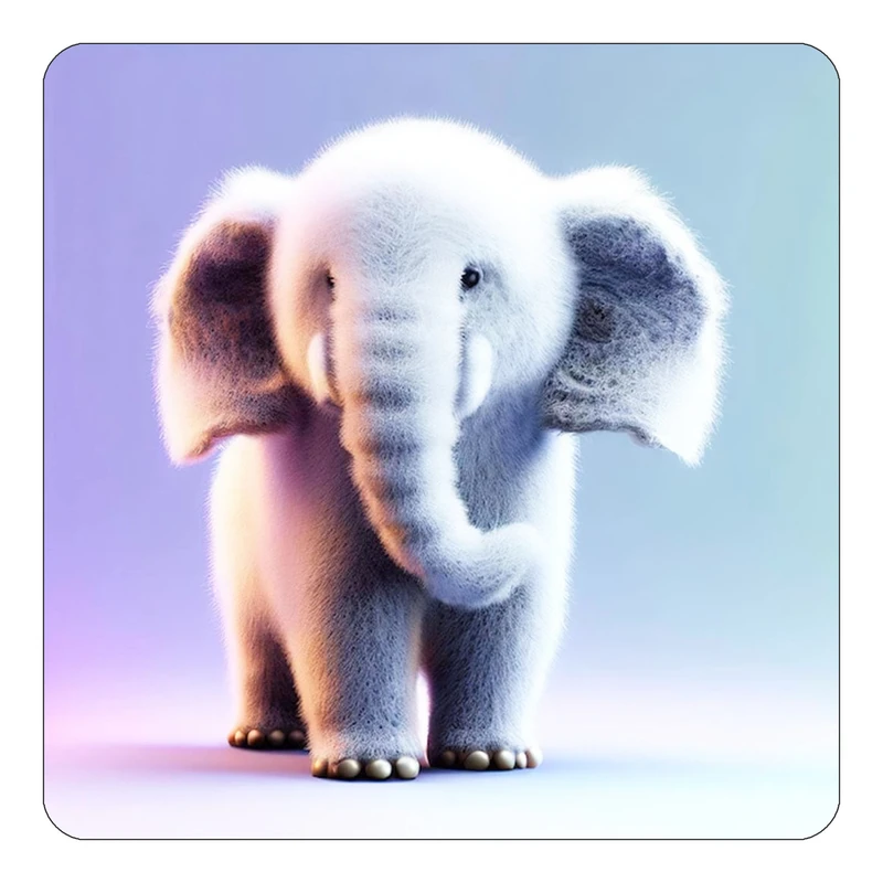 مگنت کاکتی طرح حیوانات کارتونی مدل mp28761