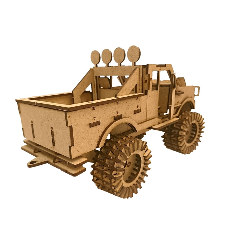 ساختنی مدل ماشین پیکاپ آفرود