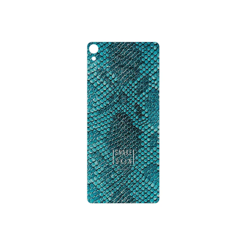 برچسب پوششی ماهوت مدل Blue Snake Skin مناسب برای گوشی موبایل سونی Xperia XA
