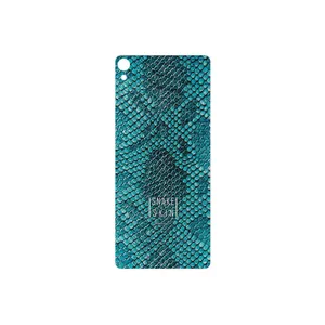 MAHOOT Blue Snake Skin Cover Sticker for Sony Xperia XA