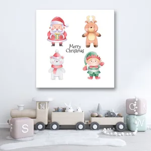 تابلو شاسی کودک و نوزاد طرح کریسمس و بابانوئل کد 917