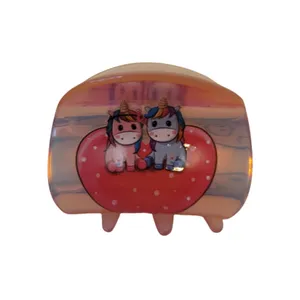 کلیپس مو دخترانه مدل یونیکورن 002