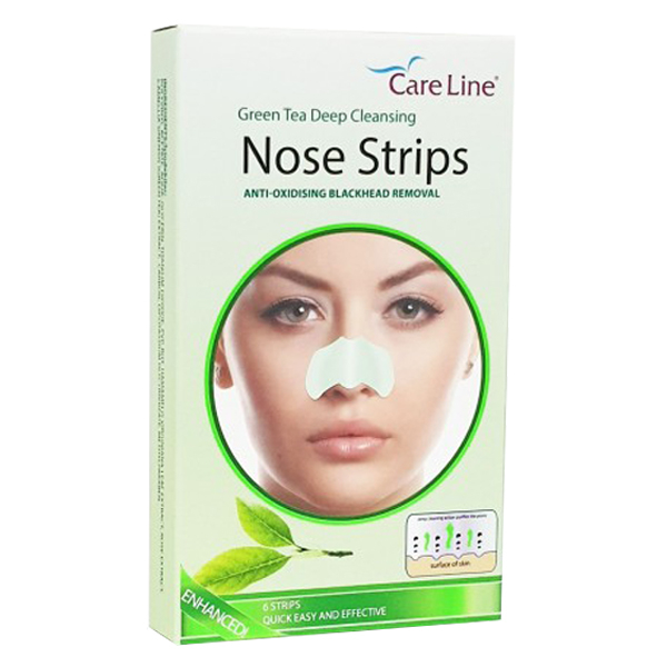 چسب‌ پاک کننده بینی کرولاین مدل SUREFACE بسته 6 عددی