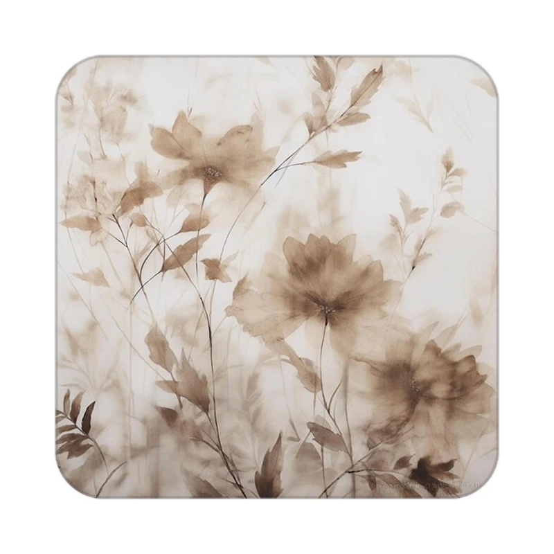 زیر لیوانی کاکتی طرح گل مدل mp18938