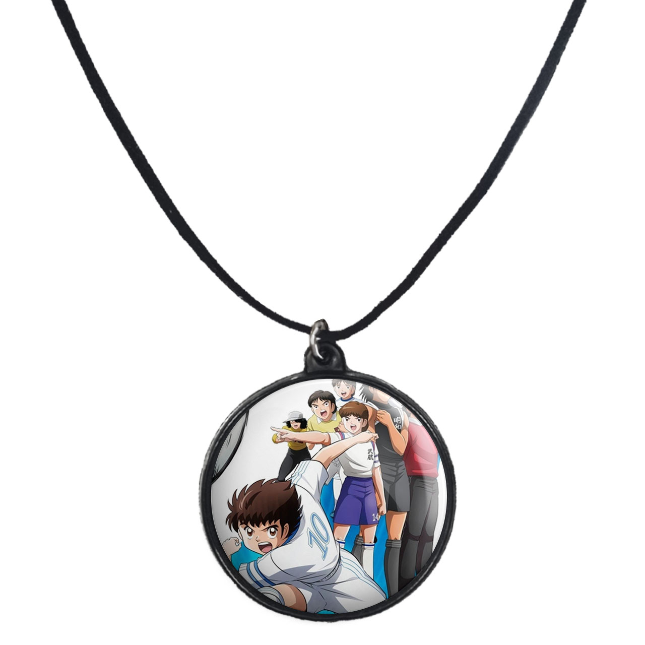 گردنبند پرمانه طرح فوتبالیست ها کد pmb.22344 مدل دو طرفه