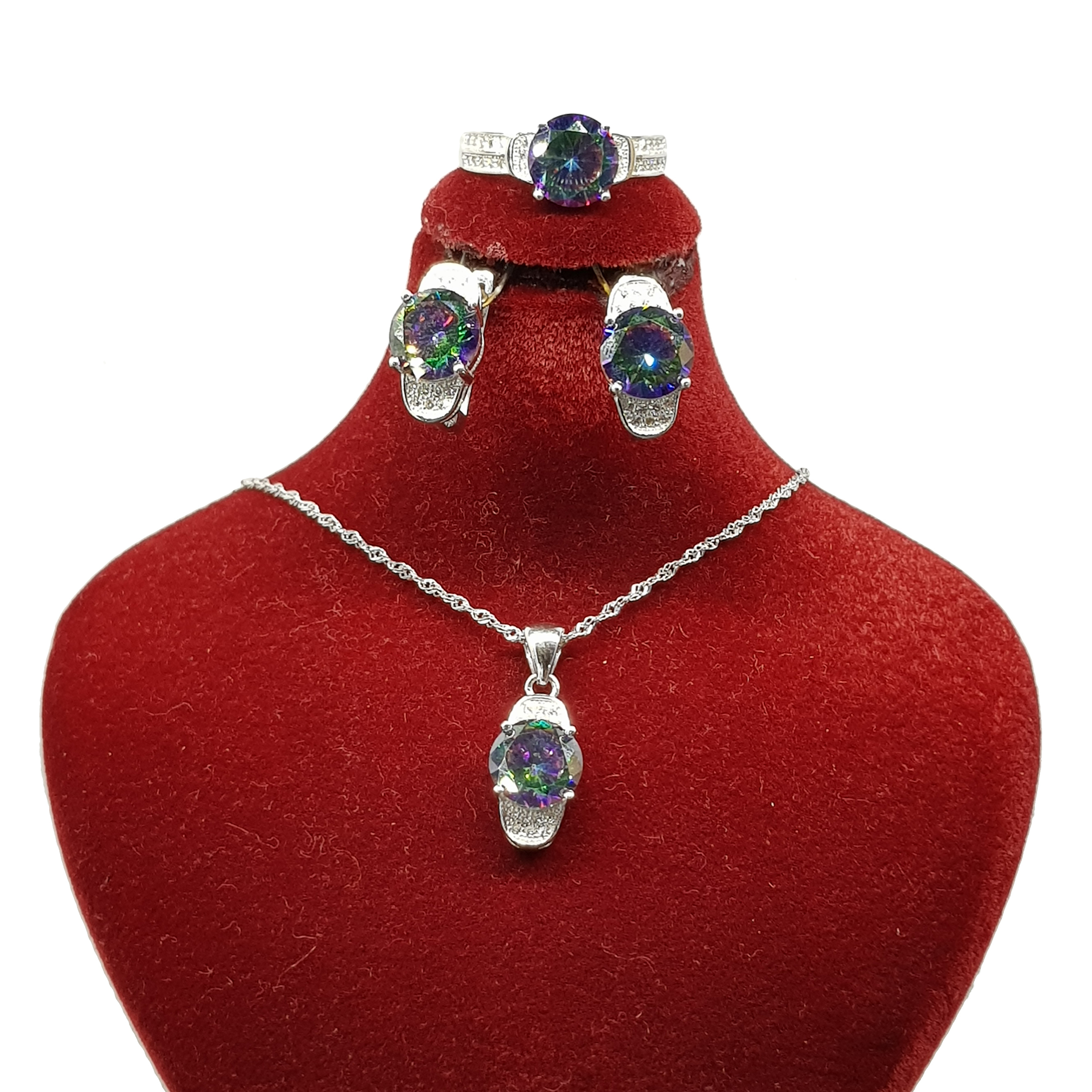 نیم ست نقره زنانه سلین کالا مدل ce-p4