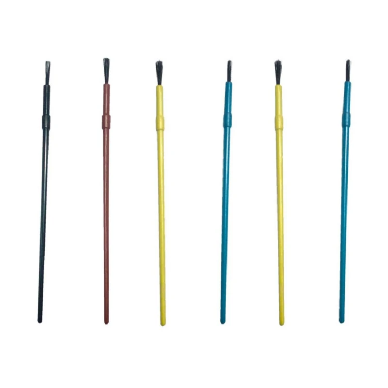 قلم مو مدل ساده کد 007 بسته 6 عددی