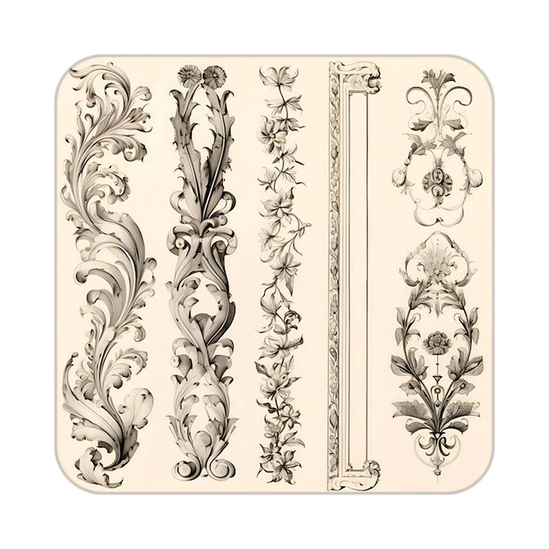 زیر لیوانی کاکتی طرح گل مدل mp19476