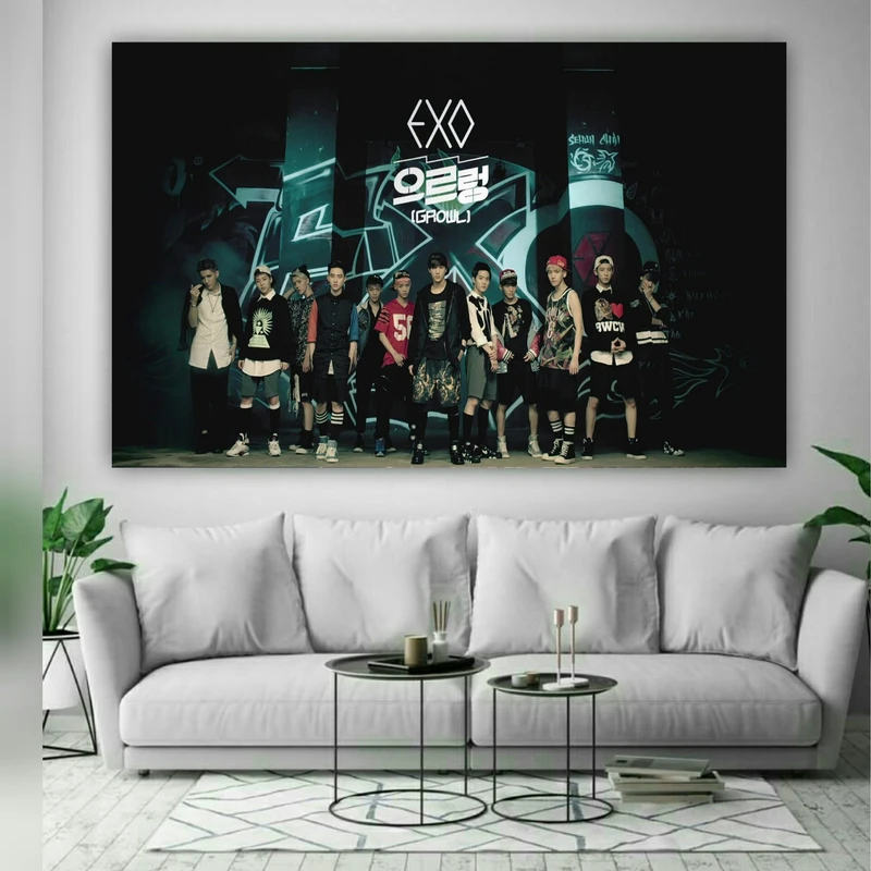 استیکر طرح EXO مدل SDA1139