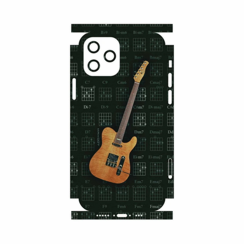 برچسب پوششی ماهوت مدل Guitar-Instrument-FullSkin مناسب برای گوشی موبایل اپل iPhone 12 Pro
