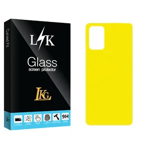 LKG LK Glass Back Protector For Samsung Galaxy A02s