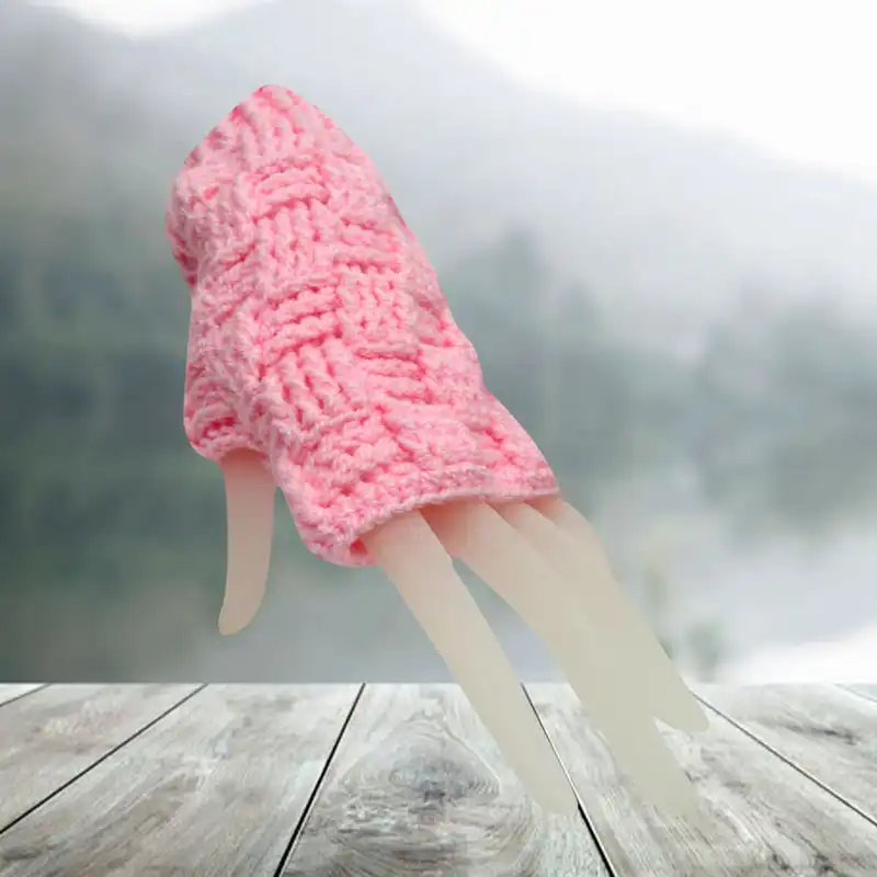 دستکش بافتنی زنانه مدل 7392