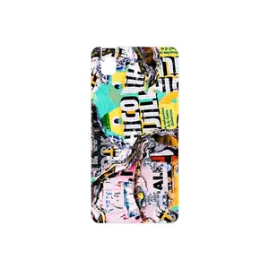 MAHOOT Collage of Teared Paper Cover Sticker for Huawei Shot X