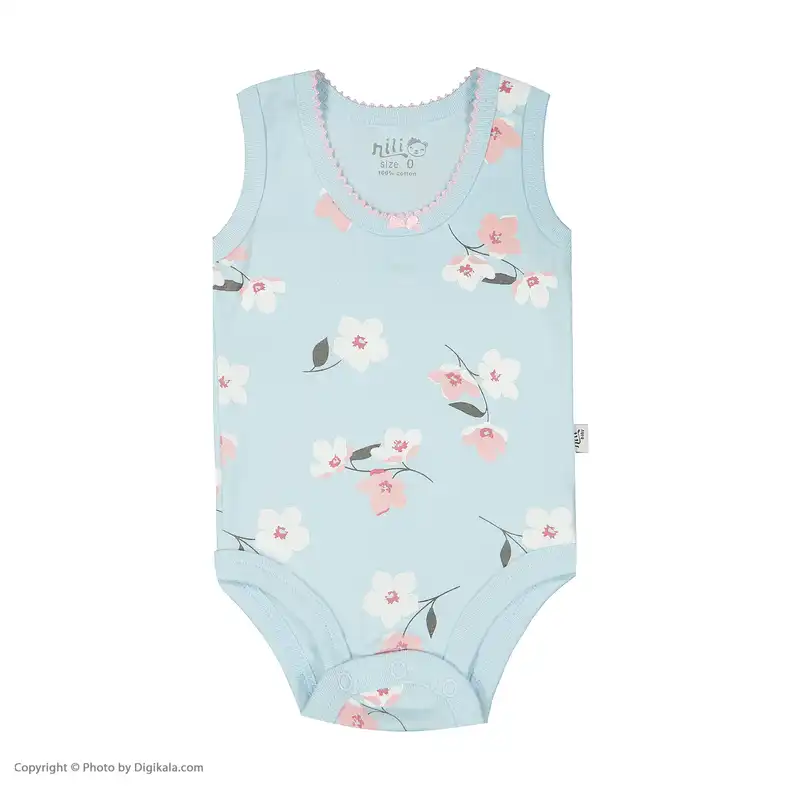بادی نوزادی نیلی مدل lovly 86160