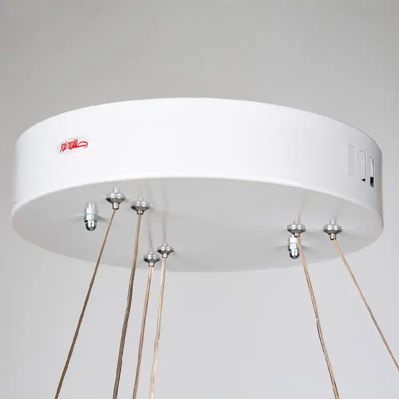 لوستر سقفی چشمه نور مدل مدرن کد L6312/2H