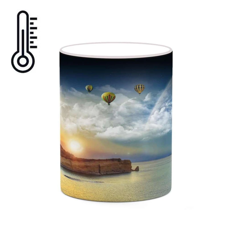 ماگ حرارتی کاکتی مدل فضا و کهکشان کد mgh20064