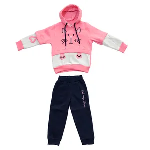 ست هودی و شلوار دخترانه مدل BA 100