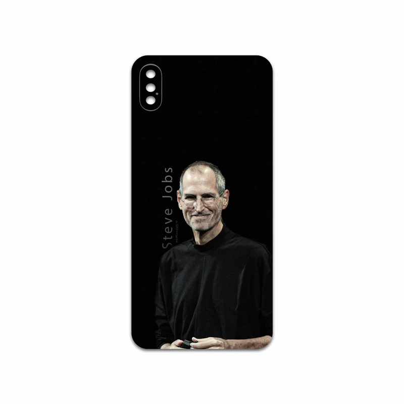 برچسب پوششی ماهوت مدل Steve Jobs مناسب برای گوشی موبایل اپل iPhone XS Max